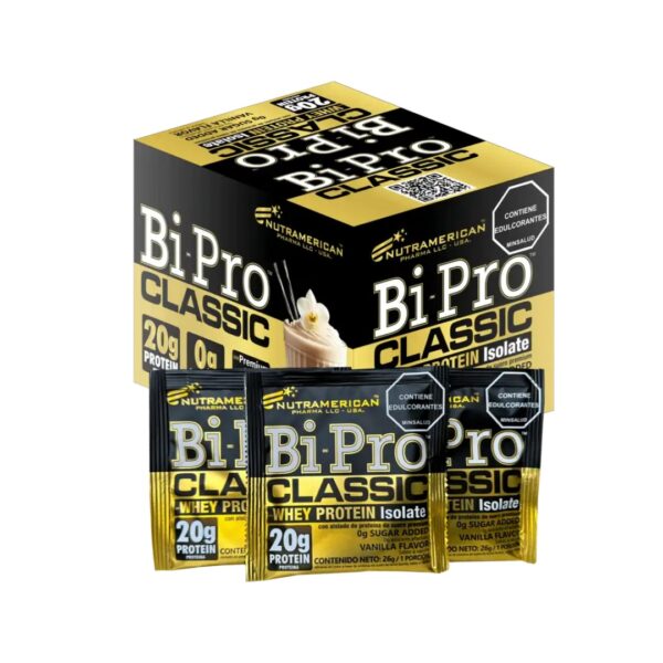 CAJA BIPRO POR 18 SACHETS VAINILLA